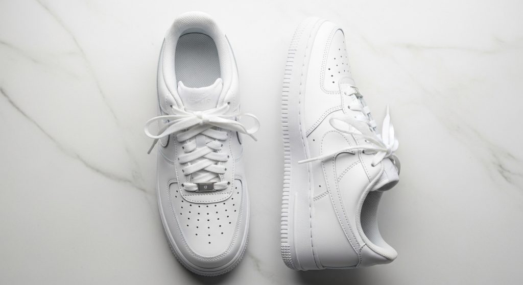 how to clean white leather sneakers